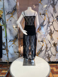 BLACK LACE DRESS