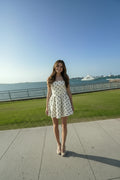 DRESS LUNARES. PUNTOS NEGROS