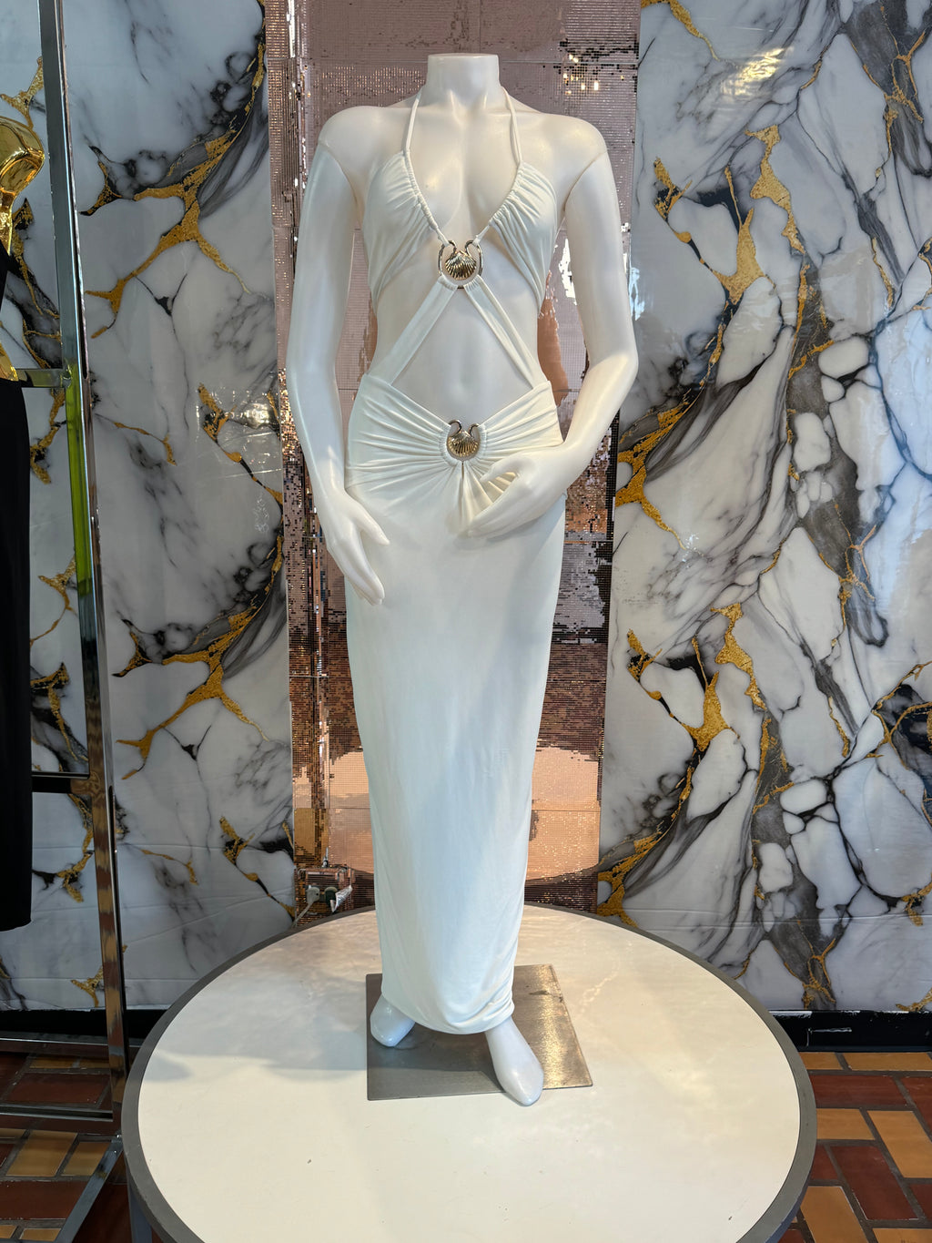 WHITE DRESS