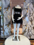 BLACK SHORT DRESS